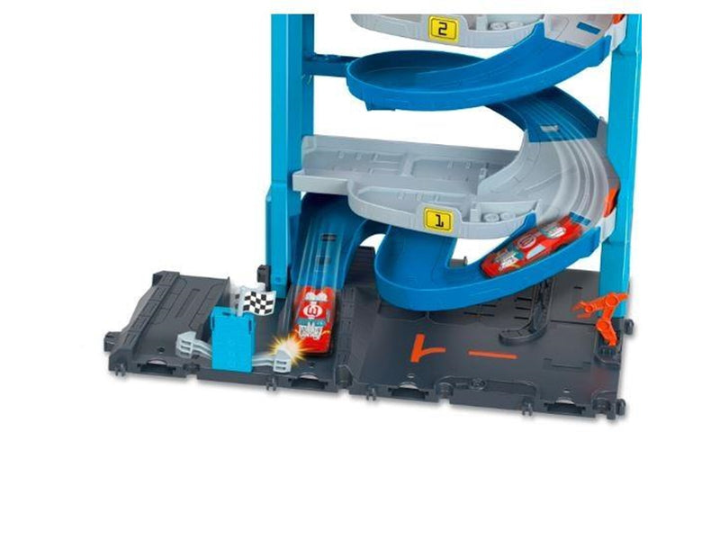 Hot Wheels City Transforming Race Tower