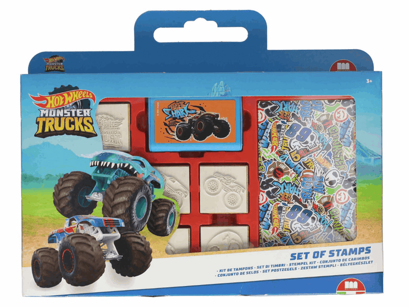 Hot Wheels Coloring Set with Stamps 41pcs.