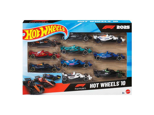 Hot Wheels F-1 Racing 1:64 10-Pack