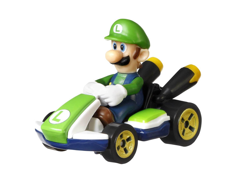 Hot Wheels Mario Kart Luigi Standard Kart