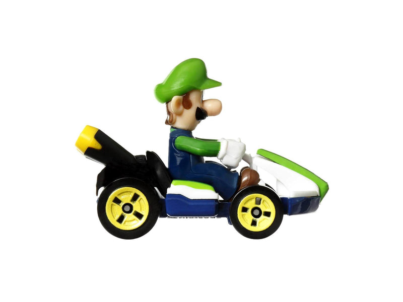Hot Wheels Mario Kart Luigi Standard Kart