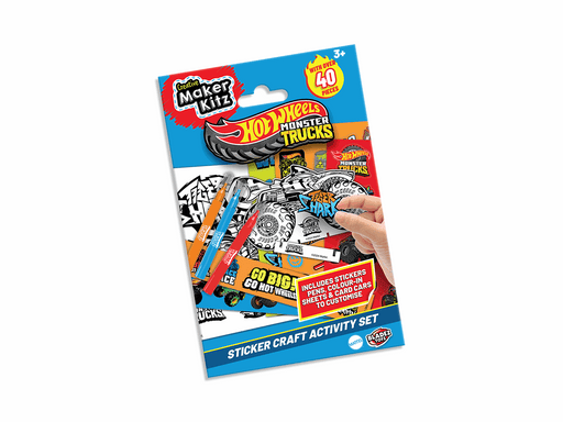 Hot Wheels Monster Trucks Sticker Activity Set