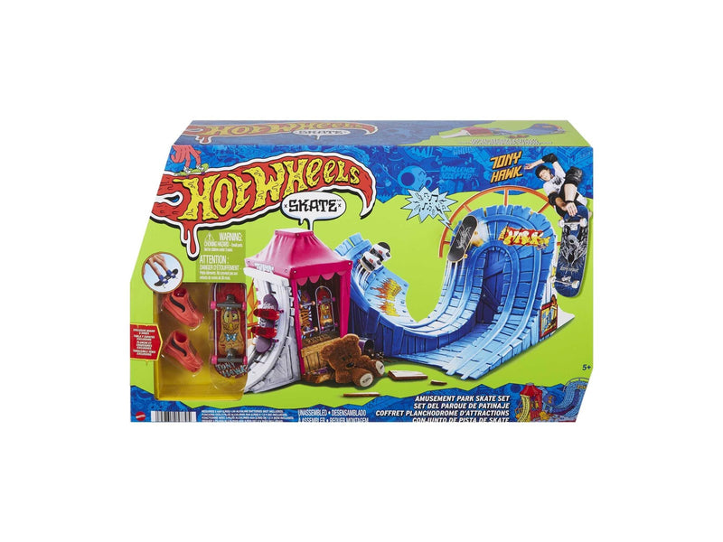 Hot Wheels Skate-Vergnügungspark-Skater-Set