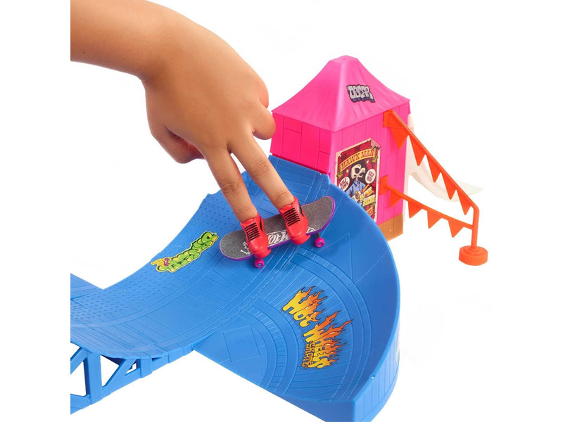 Hot Wheels Skate-Vergnügungspark-Skater-Set