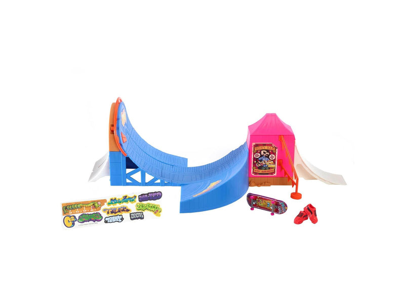 Hot Wheels Skate-Vergnügungspark-Skater-Set