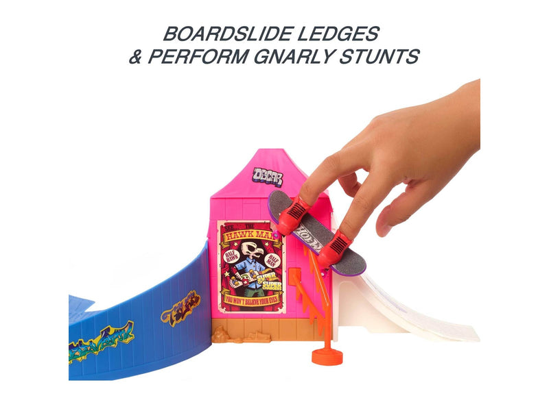 Hot Wheels Skate-Vergnügungspark-Skater-Set