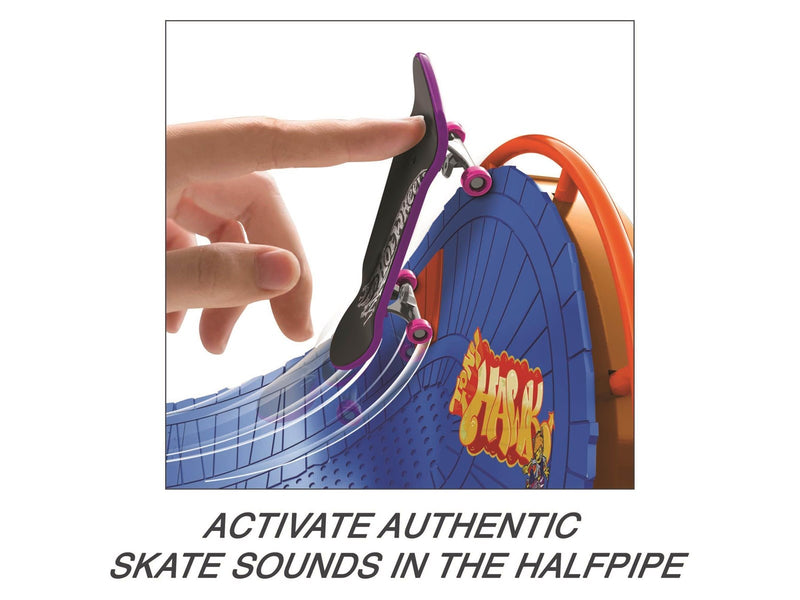 Hot Wheels Skate-Vergnügungspark-Skater-Set
