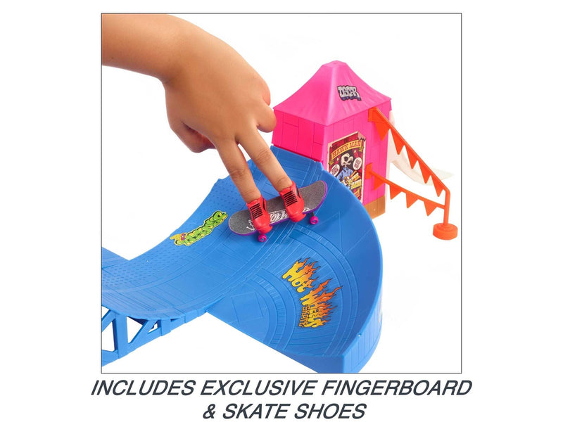 Hot Wheels Skate-Vergnügungspark-Skater-Set