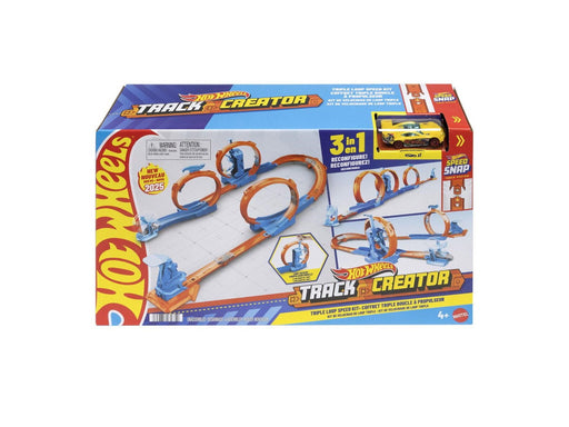 Hot Wheels Track Creator Triple Loop Frenzy