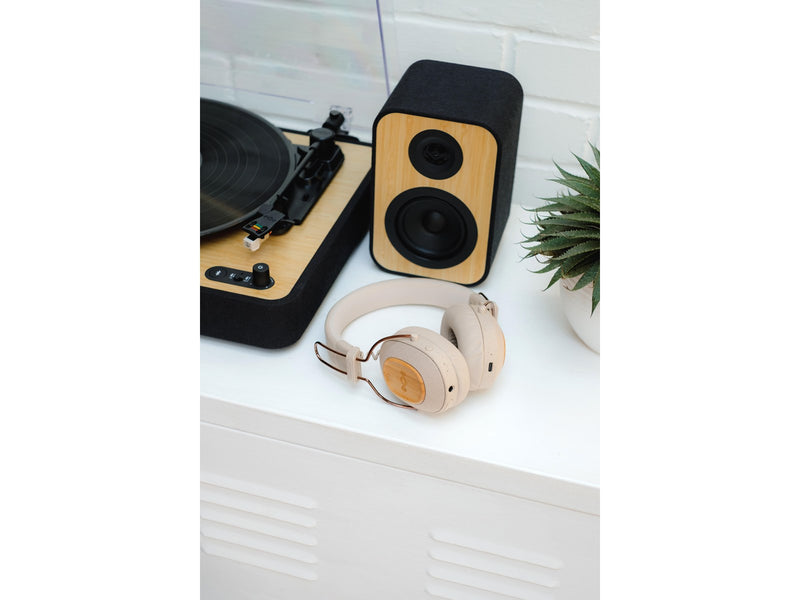 House of Marley Positive Vibration Riddim Headphones - Cream