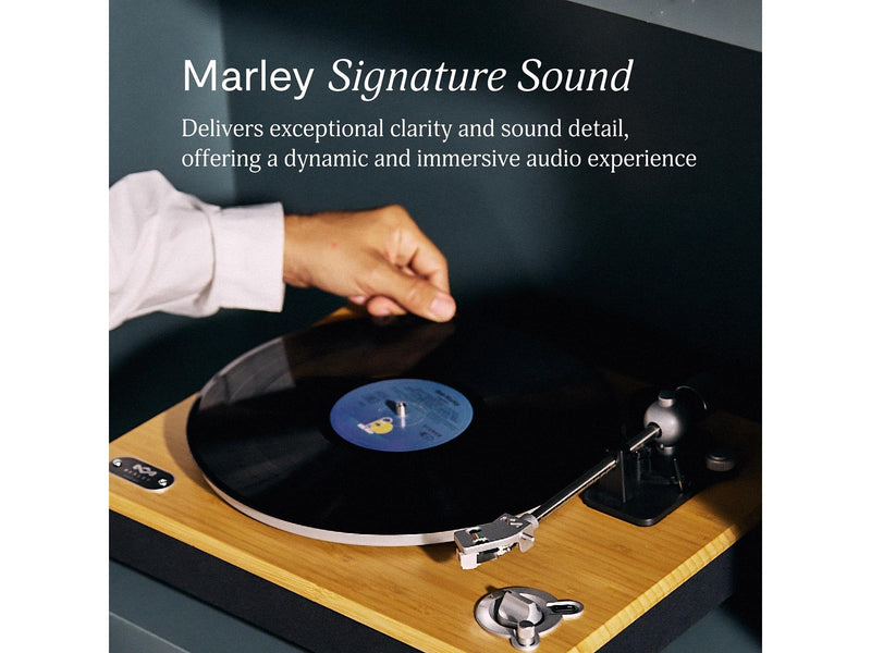 House of Marley Stir It Up Wireless 2 - Plattenspieler Schwarz