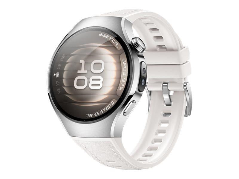 Huawei Watch 5 - 316L stainless steel - smart watch with strap - white - white