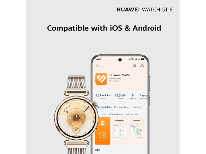 Huawei Watch GT 6 41mm - Gold