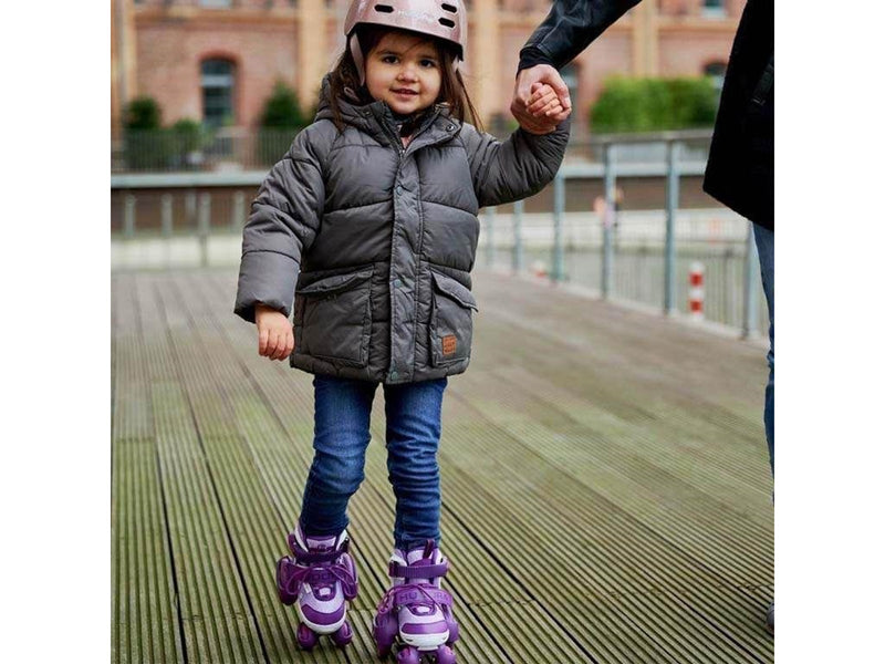 Hudora Roller Skates My First Quad Purple Size 26-29