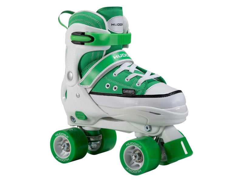 Hudora Roller Skates Sneaker Green Size 32-35
