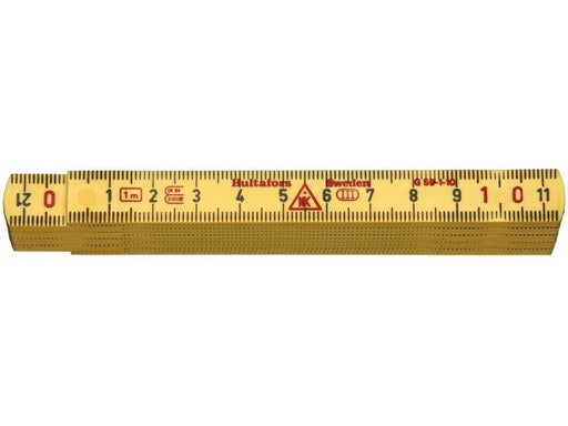 Hultafors Fiberglass folding rule g59 1m 10 links