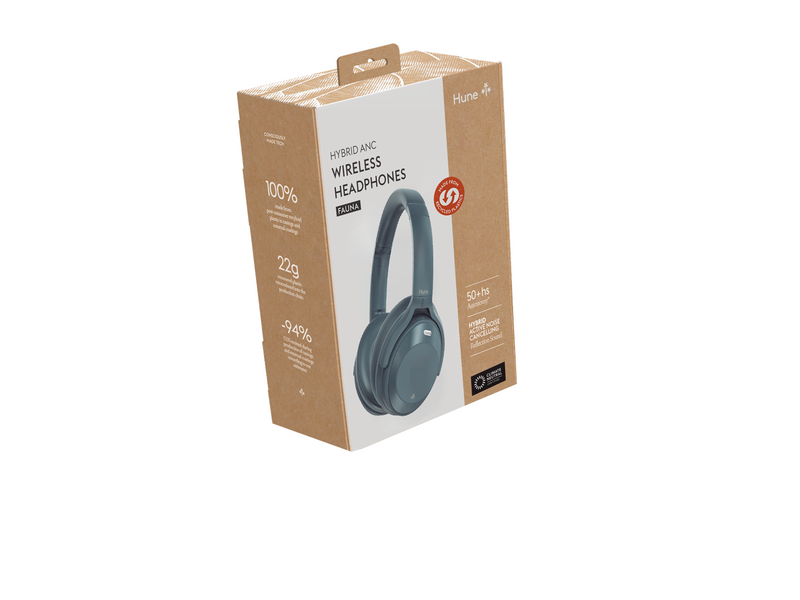 Hune Fauna (Active Noise Cancelling) - Stone Gray