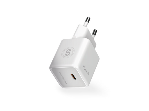 Hune Hurón C20 Mini 20W USB-C Charger - Snow White