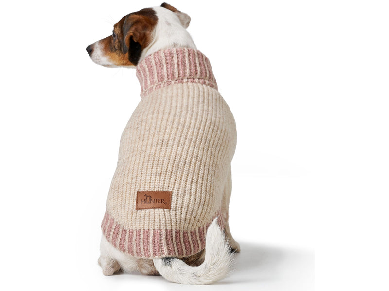 Hunter - Dogcoat Odense 35 + hat beige/rose - (203534)