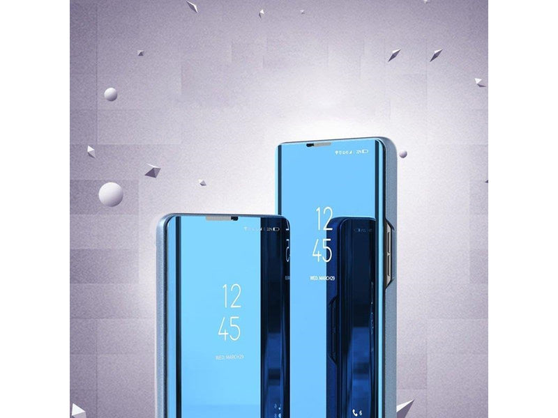 Hurtel Clear View Case Cover for Xiaomi Redmi K40 Pro+ / K40 Pro / K40 / Poco F3 Pink