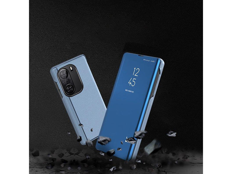 Hurtel Clear View Case Cover for Xiaomi Redmi K40 Pro+ / K40 Pro / K40 / Poco F3 Pink