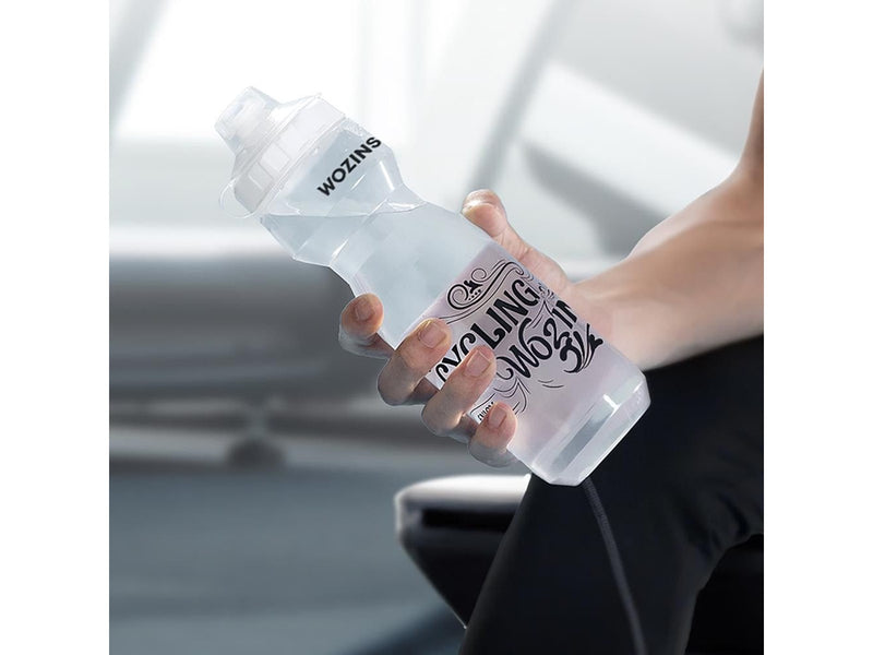 Hurtel HBR-01 750ml bicycle bottle - transparent