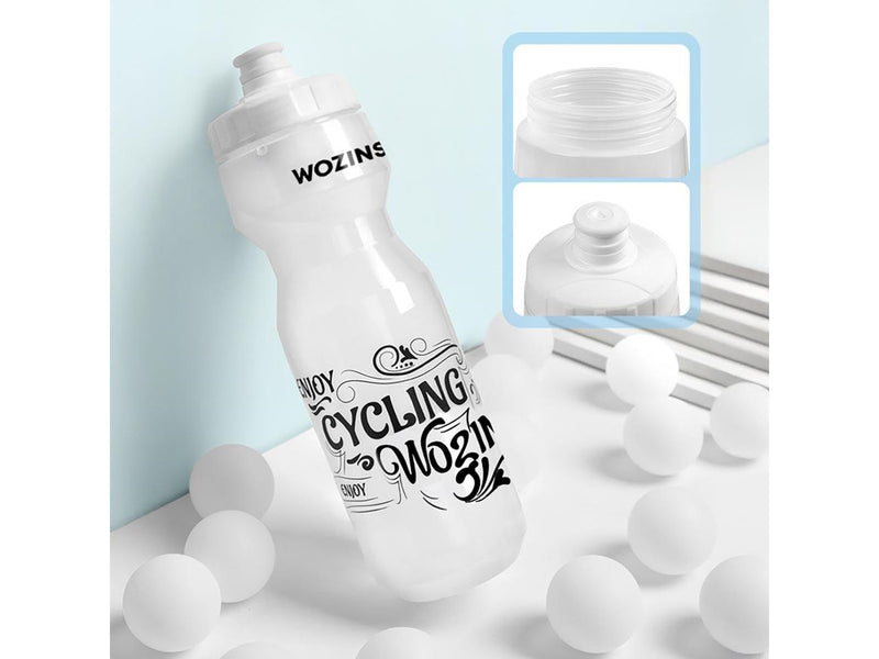 Hurtel HBR-01 750ml bicycle bottle - transparent