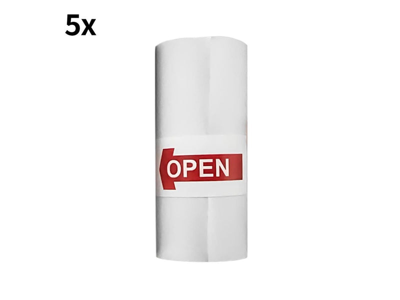 Hurtel HURC10N5 Rolls for Thermal Printer Camera HURC10/ Wozinsky WDT - White (5 pcs.)