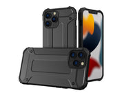 Hurtel Hybrid Armor Case Tough Rugged Cover for iPhone 13 Pro Black