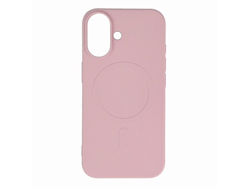 Hurtel Liquid Silicone Case MagSafe for iPhone 16 Plus - Light Pink