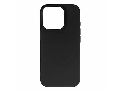 Hurtel Liquid Silicone Case MagSafe for iPhone 16 Pro Max - Black