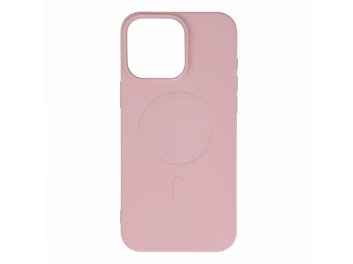 Hurtel Liquid Silicone Case MagSafe for iPhone 16 Pro Max - Light Pink