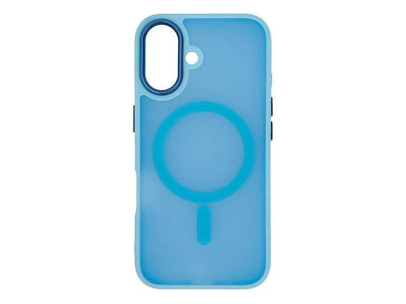 Hurtel Magnetic Collection MagSafe Case for iPhone 16 - Light Blue