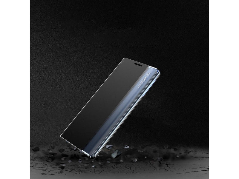 Hurtel New Sleep View Case with Flap and Stand for Samsung Galaxy A35 - Black