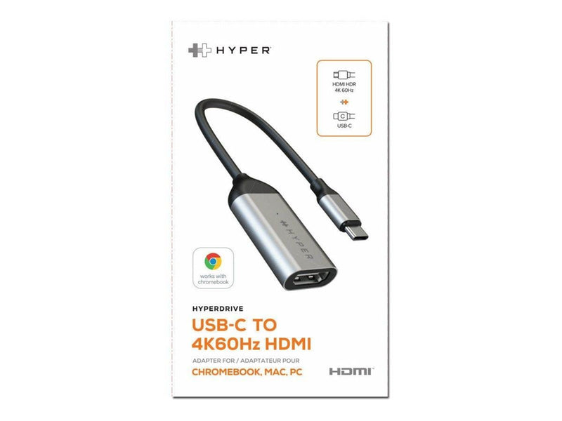 Hyper Drive USB-C to 4K 60Hz HDMI Adapter