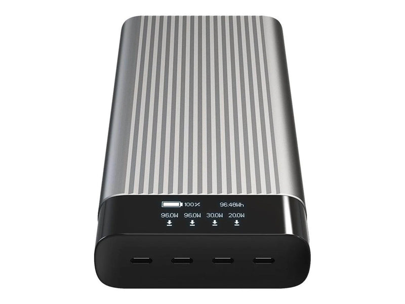 Hyper Juice HJ245B power bank - 4 x USB-C - 245 Watt - 27000 mAh