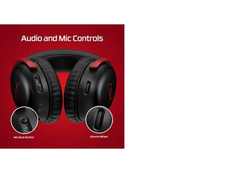 HyperX Cloud III Wireless - Black/Red *DEMO*