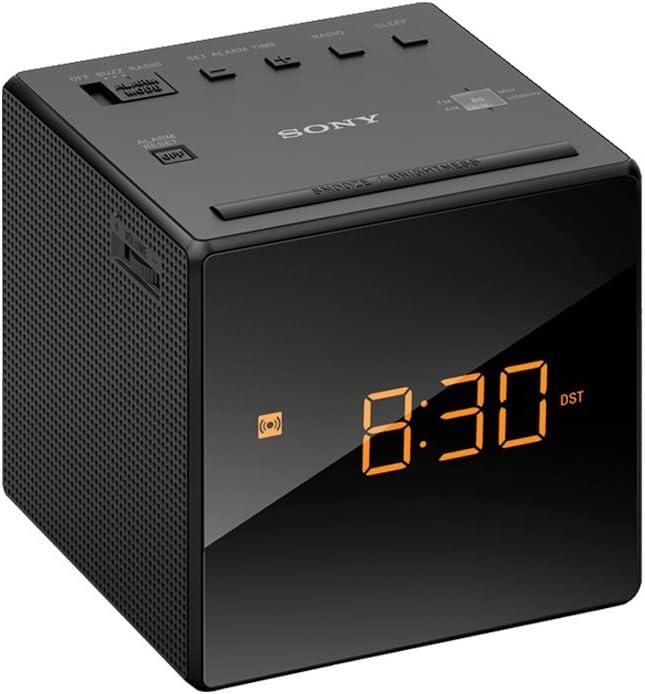 Sony ICF-C1B Uhrenradio, Schwarz