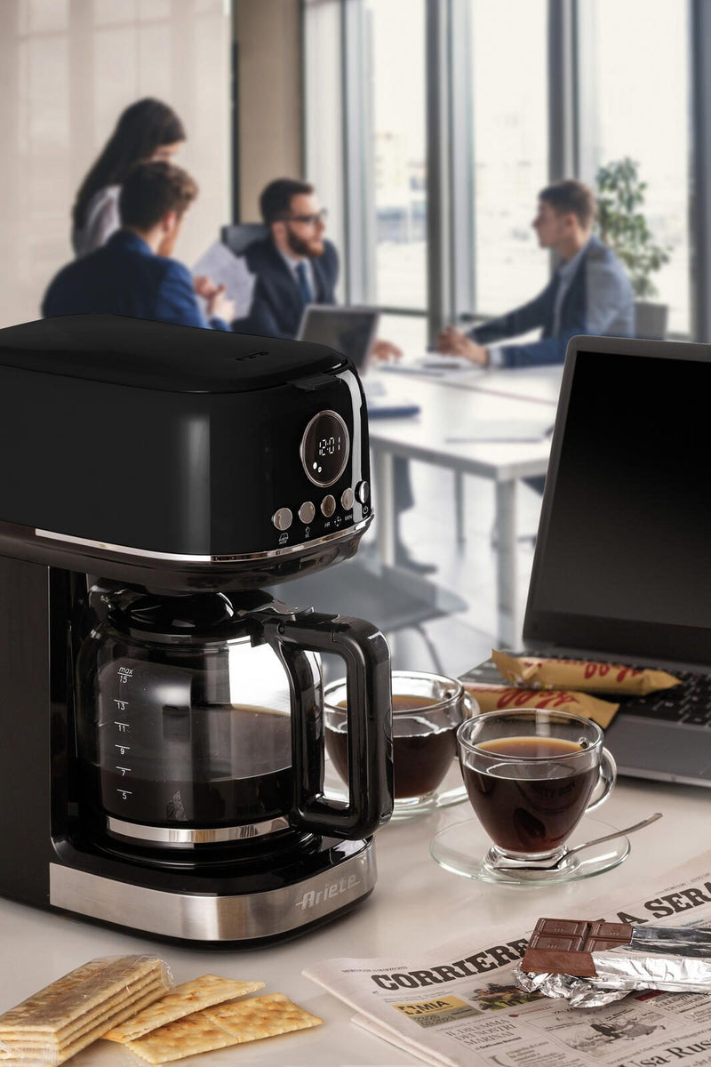 Ariete Moderna Filter-Kaffeemaschine - 1,5 l - schwarz