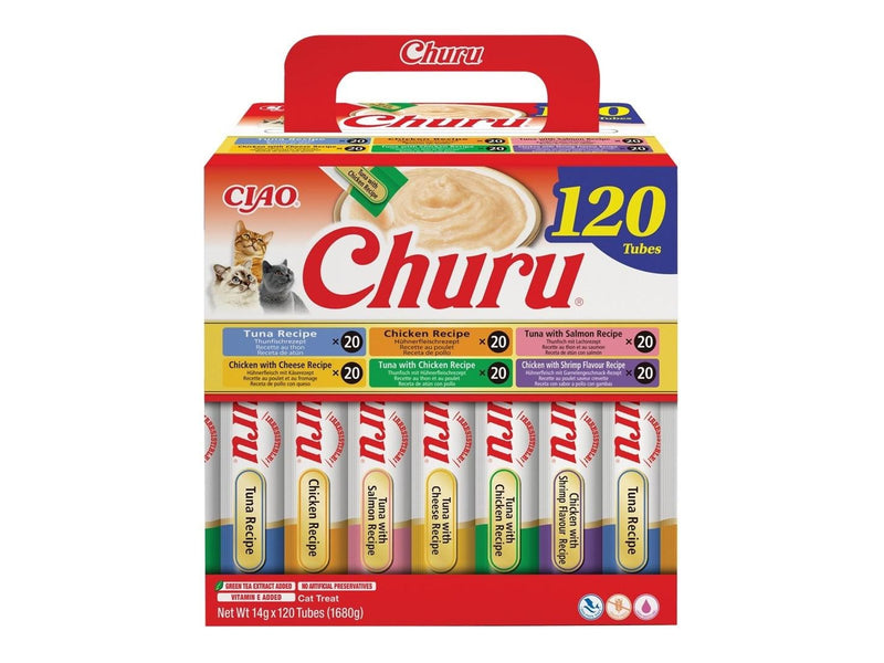 INABA Churu Tuna and chicken mix - cat treats - 120x14g