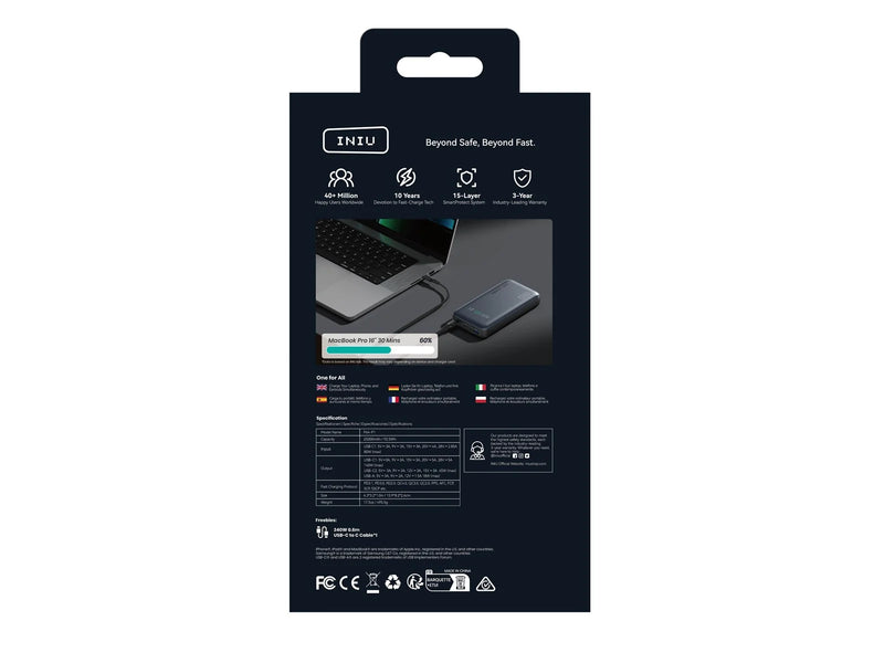 INIU Leopard Power 140W - 25000 mAh