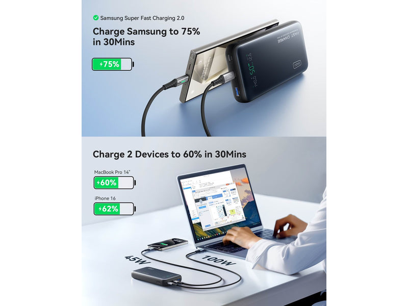 INIU Leopard Power 140W - 25000 mAh