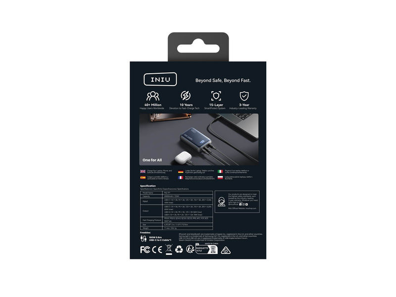 INIU Leopard Power 65W - 20000 mAh