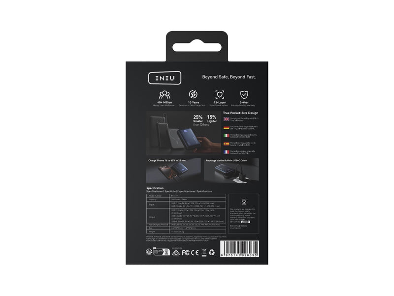 INIU Pocket 20k - 20000 mAh