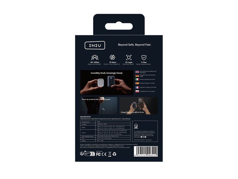 INIU Pocket Pro 10k 45W - 10000 mAh