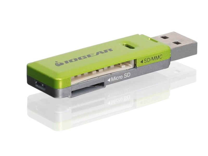 IOGEAR SD/MicroSD/MMC Card Reader/Writer GFR204SD - Kartenleser