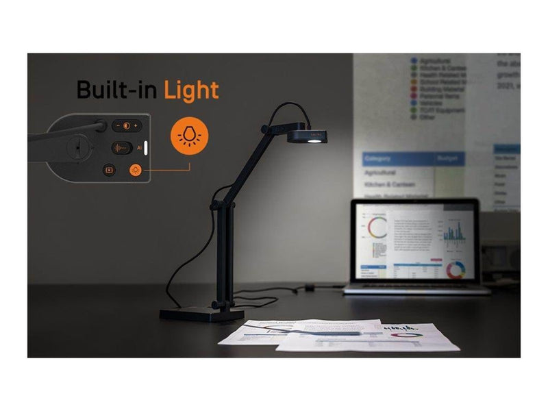 IPEVO V4K PRO 120 USB Document Camera
