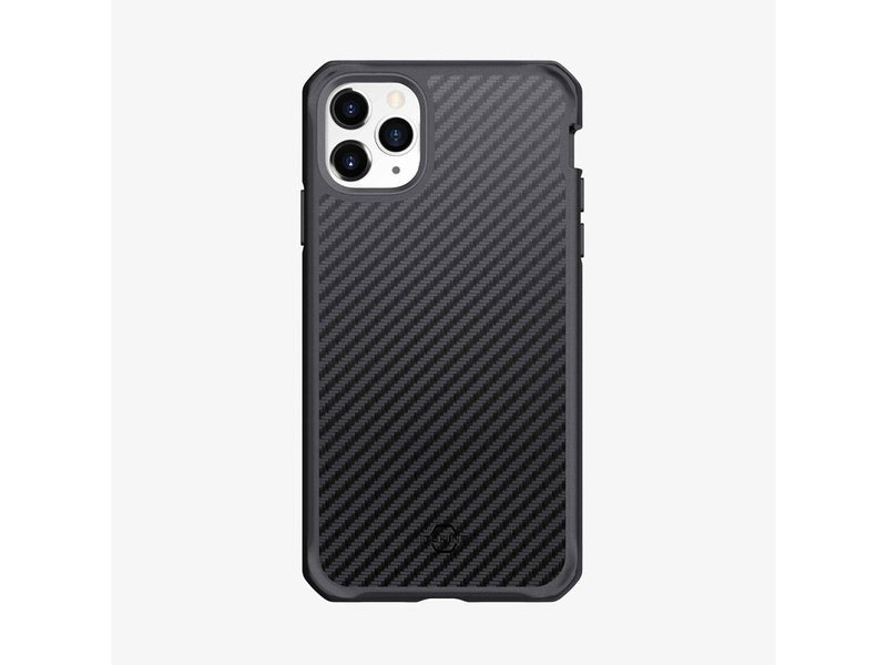 ITSKINS  BALLISTIC﻿ CARBON cover for iPhone 11 Pro / XS / X®. Black