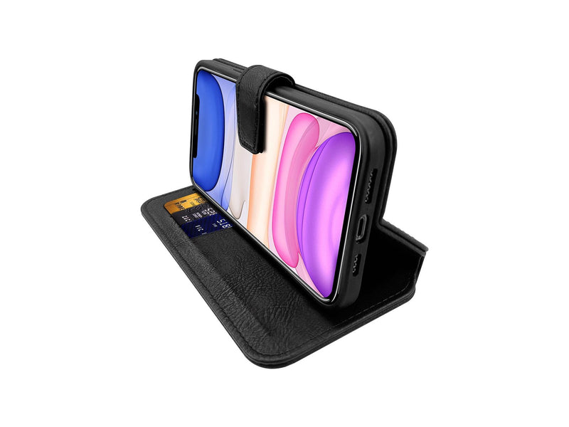 ITSKINS  BOOK cover for iPhone 13 mini / 12 mini®. Black