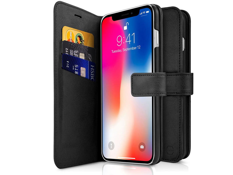 ITSKINS BOOK cover for iPhone XS / X® - Black